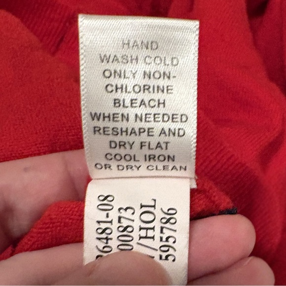 Banana Republic red merino wool-blend sweater - Picture 4 of 5